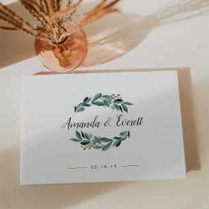 Livro De Visitas Abundant Foliage Wedding
