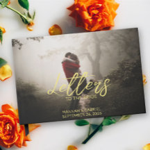 Adicionar Cartas de Casamento de Foto ao Guestbook
