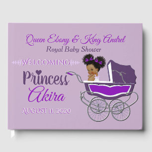 Livro De Visitas Africano real Princess Purple & foto da lavanda