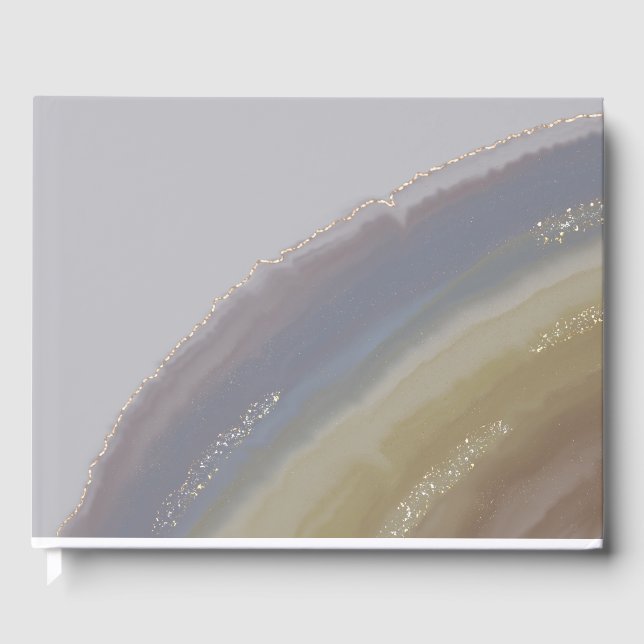 Livro De Visitas Ágata Arco-Íris do Sudoeste (Frente)