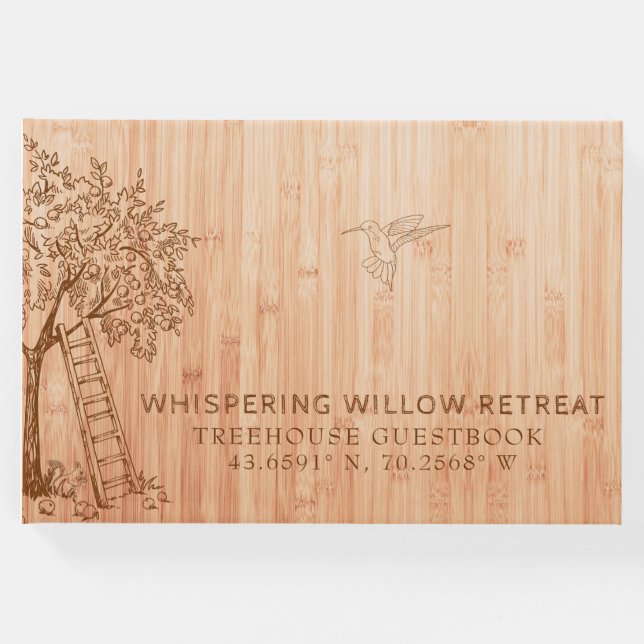 Livro De Visitas Aluguer De Férias Rustic Bamboo Treehouse Airbnb (Frente)