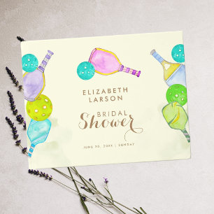 Livro De Visitas Amante de Esportes Aquarela Tema de Casamento de P