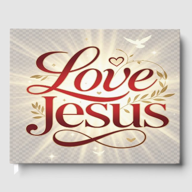 Livro De Visitas Ame Jesus (Frente)