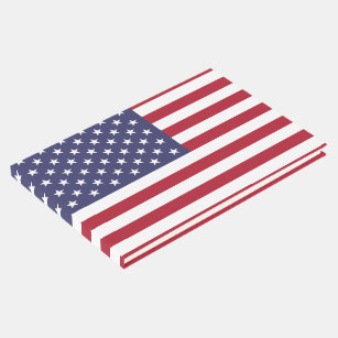 Livro De Visitas American EUA Flag Guest Book