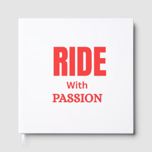 Livro De Visitas Andar Com Paixão – Tipografia Motivacional de Moto