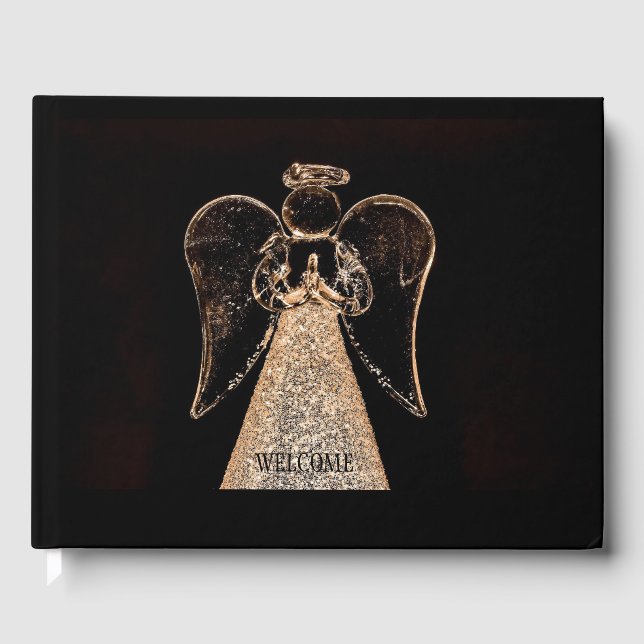 Livro De Visitas Angel Welcome (Frente)