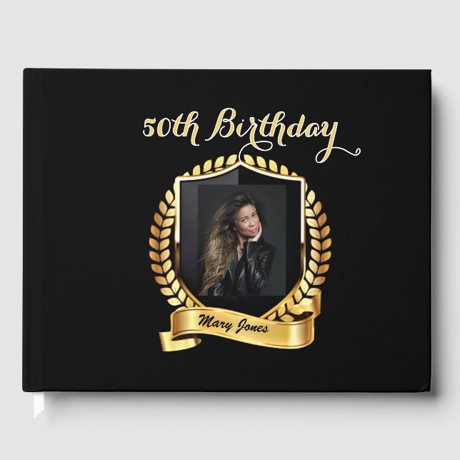 Livro De Visitas Aniversário (Frente)