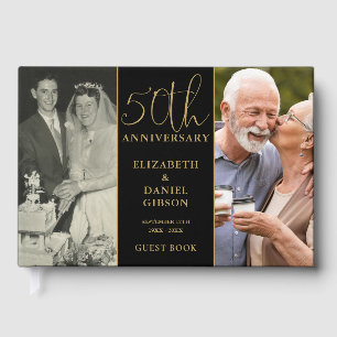 Livro De Visitas Aniversário de Ouro de 50 Anos de Casamento 2 Foto
