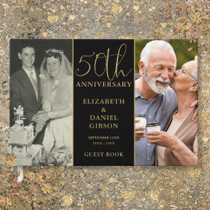 Livro De Visitas Aniversário de Ouro de 50 Anos de Casamento 2 Foto