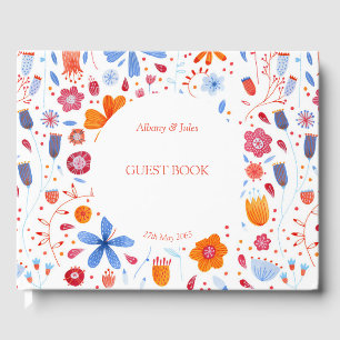 Livro De Visitas Aquarela de Prlower Meadow