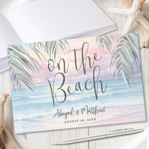 Livro De Visitas Aquarela No Casamento Na Praia