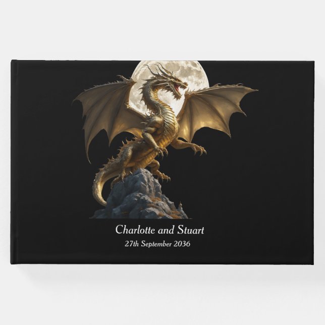 Livro De Visitas Arrasamento do Dragão Fierce (Frente)