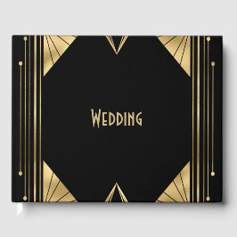 Livro De Visitas Art Deco Excelente Gatsby Wedding
