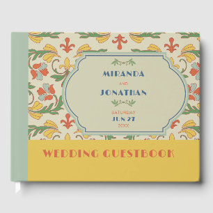 Livro De Visitas Art Nouveau Wedding