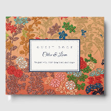 Arte Floral Japonês Vintage para Casamento Persona