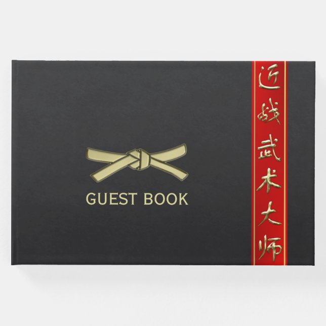 Livro De Visitas Artes marciais (Frente)