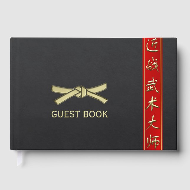 Livro De Visitas Artes Marciais (Frente)