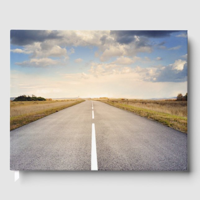 Livro De Visitas Atingir a estrada (Frente)