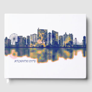 Livro De Visitas Atlantic City Skyline