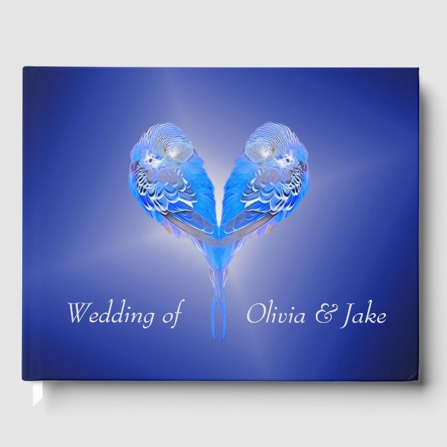 Livro De Visitas Azul orçado (Frente)