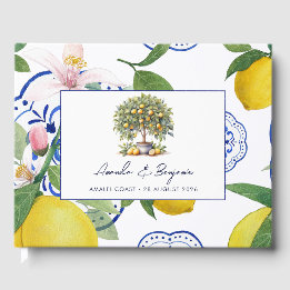 Livro De Visitas Azulejos De Limão Casamento La Dolce Vita