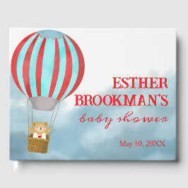 Livro De Visitas Baby Over the Clouds is Coming Guest Book