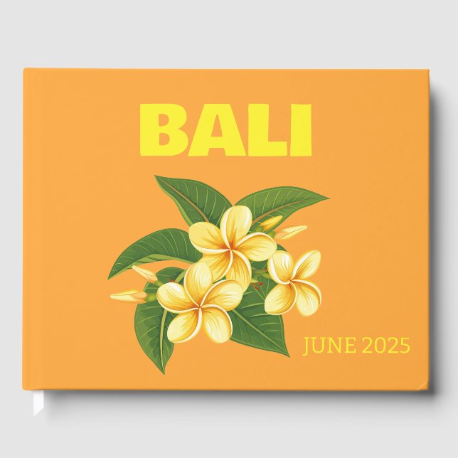 Livro De Visitas Bali travel coffee table book (Frente)