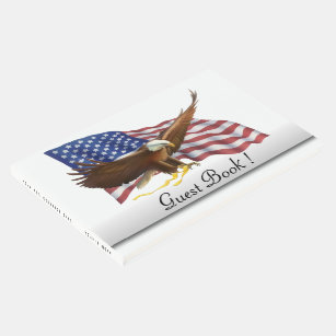 Livro De Visitas Bandeira Americana: 4 de julho