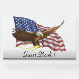 Livro De Visitas Bandeira Americana 4 de julho de 2011