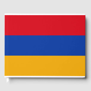 Livro De Visitas Bandeira da Armênia