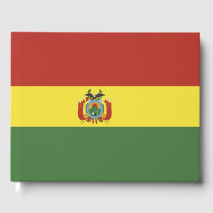 Livro De Visitas Bandeira da Bolívia