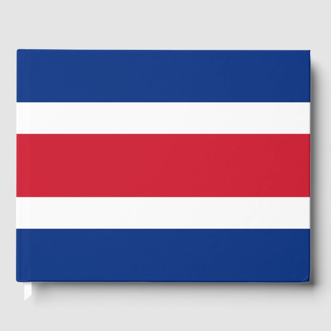 Livro De Visitas bandeira da Costa Rica (Frente)