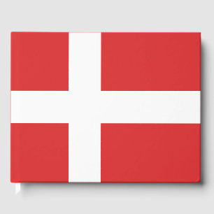 Livro De Visitas Bandeira da Dinamarca