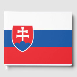 Livro De Visitas Bandeira da Eslováquia