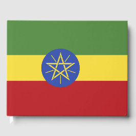 Livro De Visitas Bandeira da Etiópia