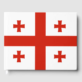 Livro De Visitas Bandeira da Geórgia
