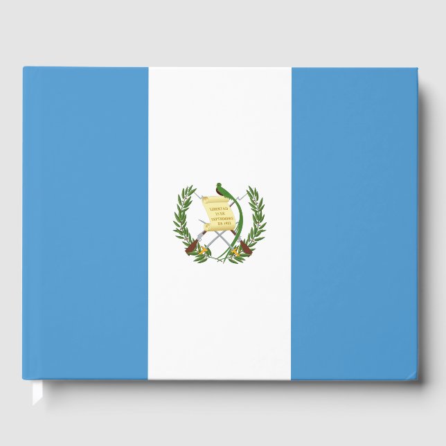 Livro De Visitas Bandeira da Guatemala (Frente)