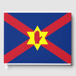 Livro De Visitas Bandeira da Nação Ulster (Irlanda Norte)