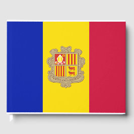 Livro De Visitas Bandeira de Andorra