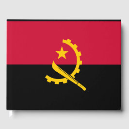 Livro De Visitas Bandeira de Angola