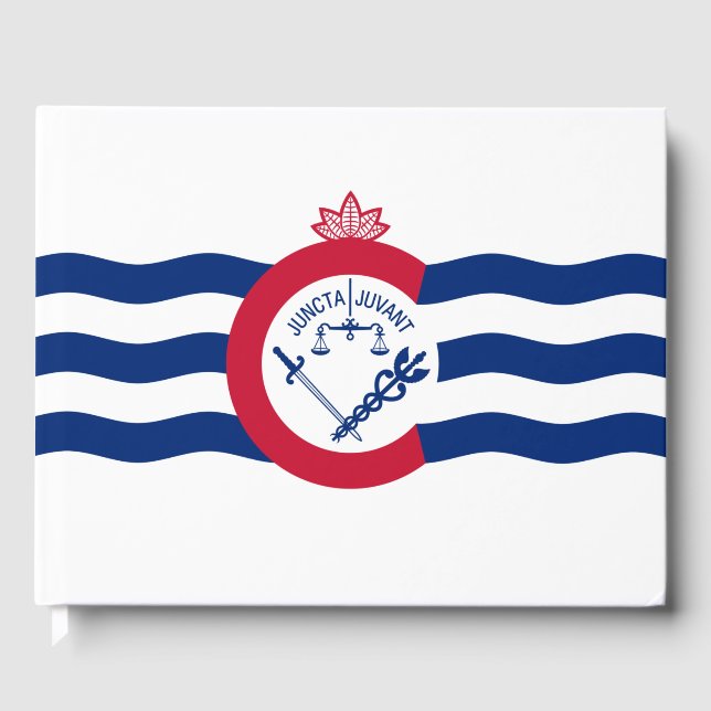 Livro De Visitas Bandeira de Cincinnati (Ohio) (Frente)