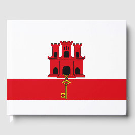 Livro De Visitas Bandeira de Gibraltar