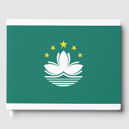 Livro De Visitas Bandeira de Macau (região chinesa)