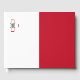 Livro De Visitas Bandeira de Malta
