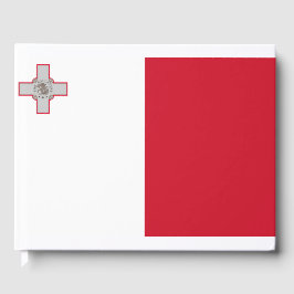 Livro De Visitas Bandeira de Malta