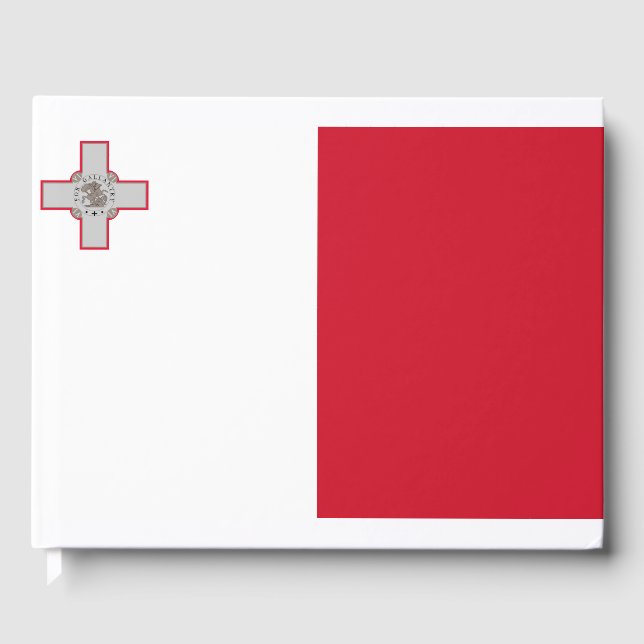 Livro De Visitas Bandeira de Malta (Frente)