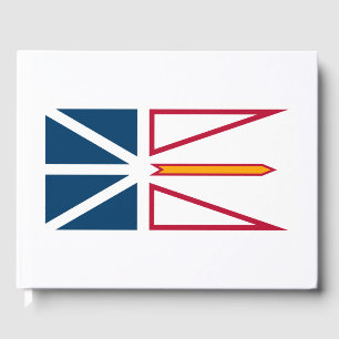 Livro De Visitas Bandeira de Newfoundland e Labrador (Canadá)