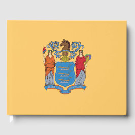 Livro De Visitas Bandeira de Nova Jersey