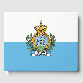 Livro De Visitas Bandeira de São Marinho