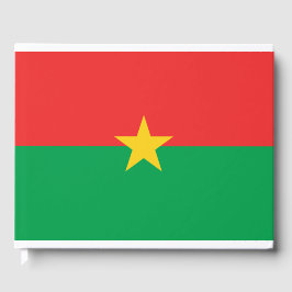Livro De Visitas Bandeira do Burkina Faso
